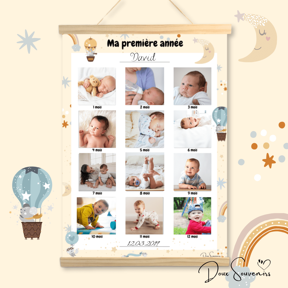 Affiches Ma première année | Doux souvenirs