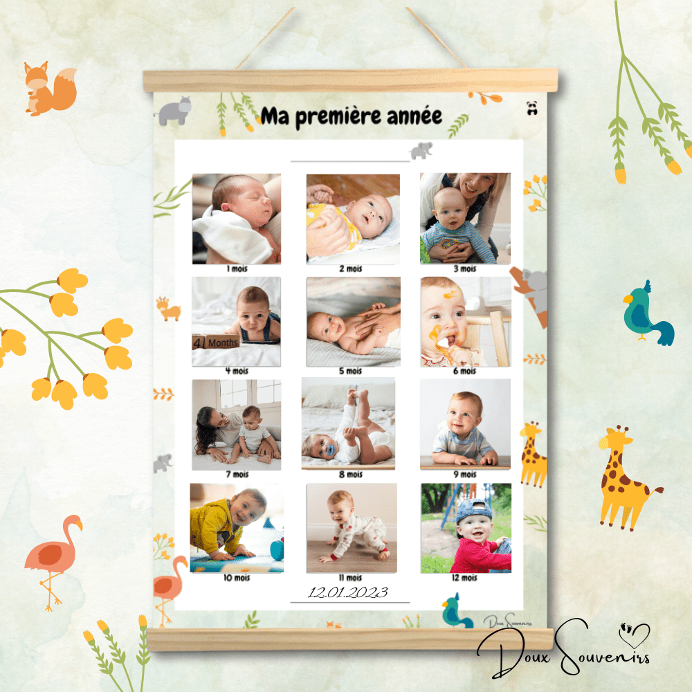Affiches Ma première année | Doux souvenirs