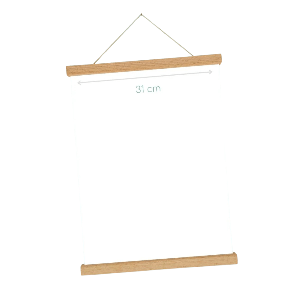 Baguettes de suspension aimantées