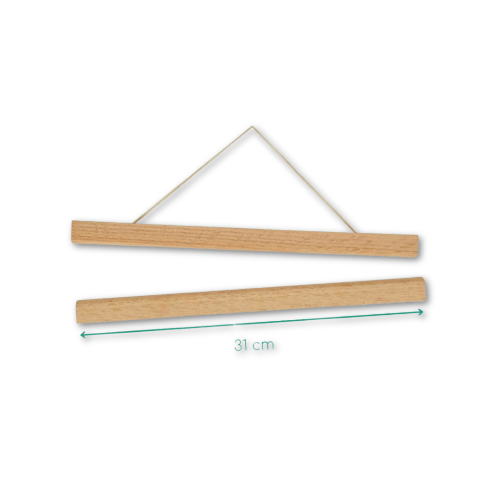 Baguettes de suspension aimantées