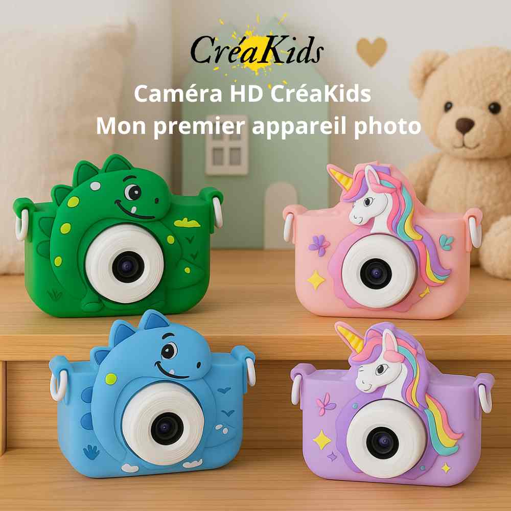 Caméra HD CréaKids – Mon premier appareil photo