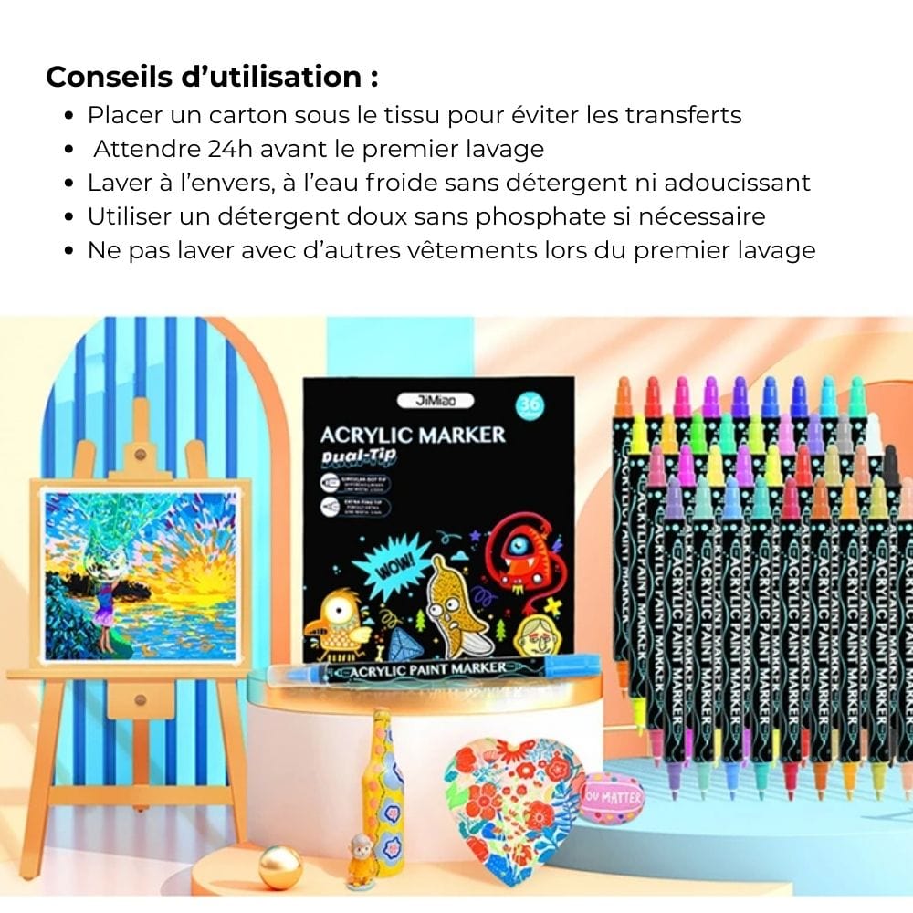 Feutres textiles enfants