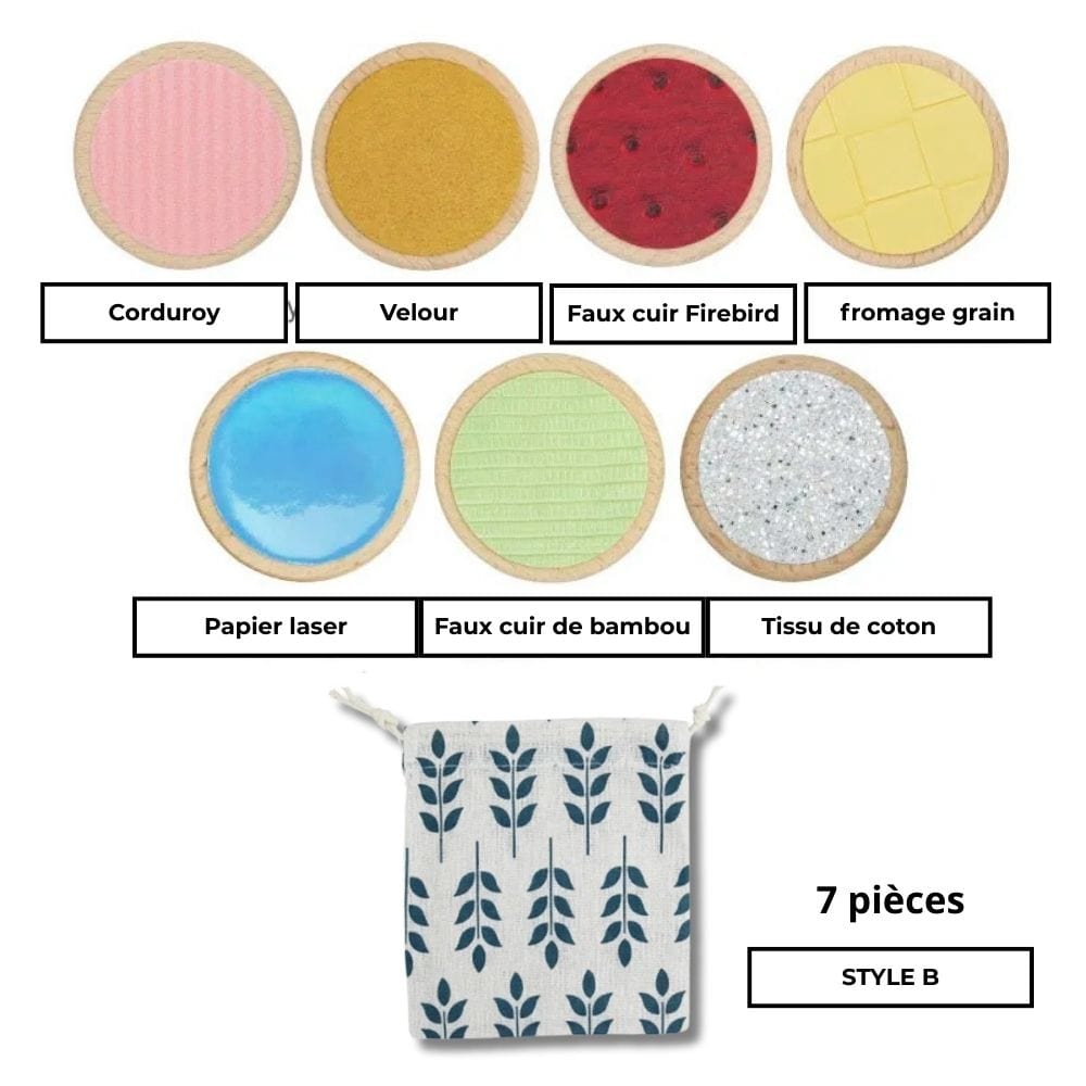 Jeu sensoriel Montessori