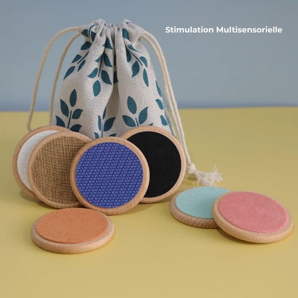 Jeu sensoriel Montessori