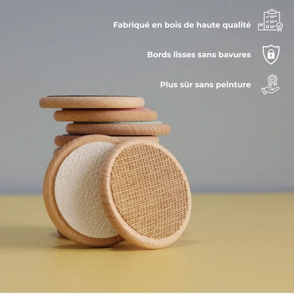 Jeu sensoriel Montessori