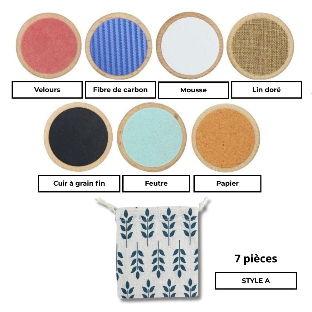 Jeu sensoriel Montessori