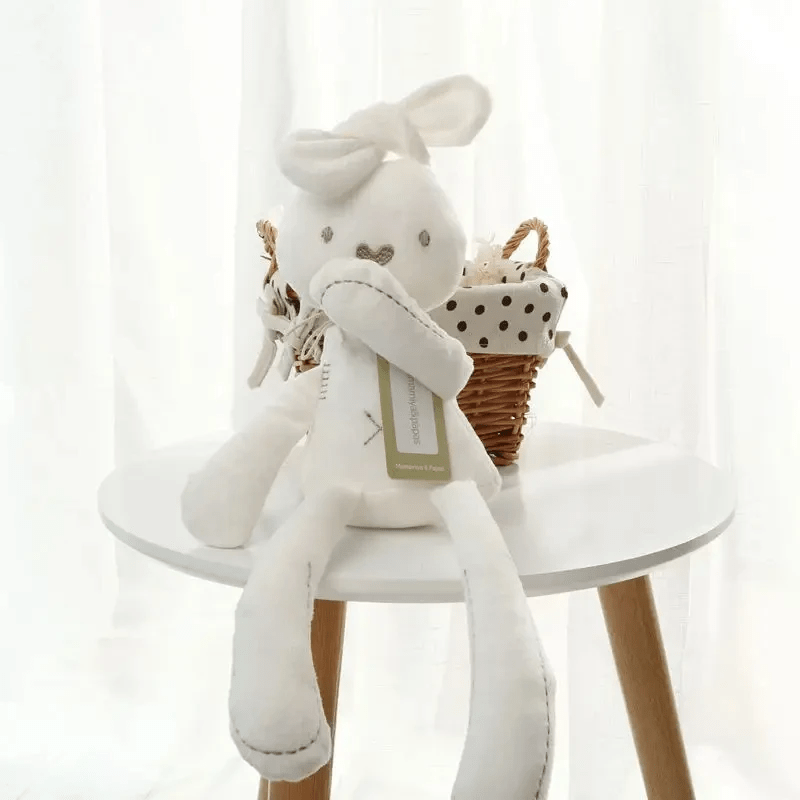 Lapin en peluche apaisant