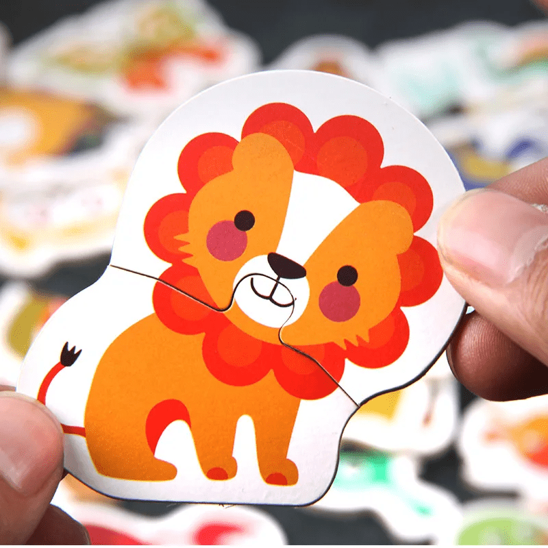 Mini-puzzles en bois