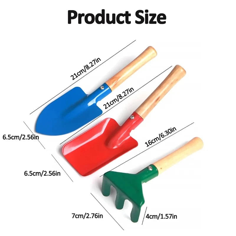 Set jardinage enfant 3 pièces