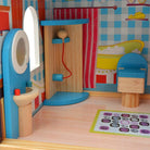 Maison De Poupées À Trois Étages Bois 60 X 30 X 90 Cm