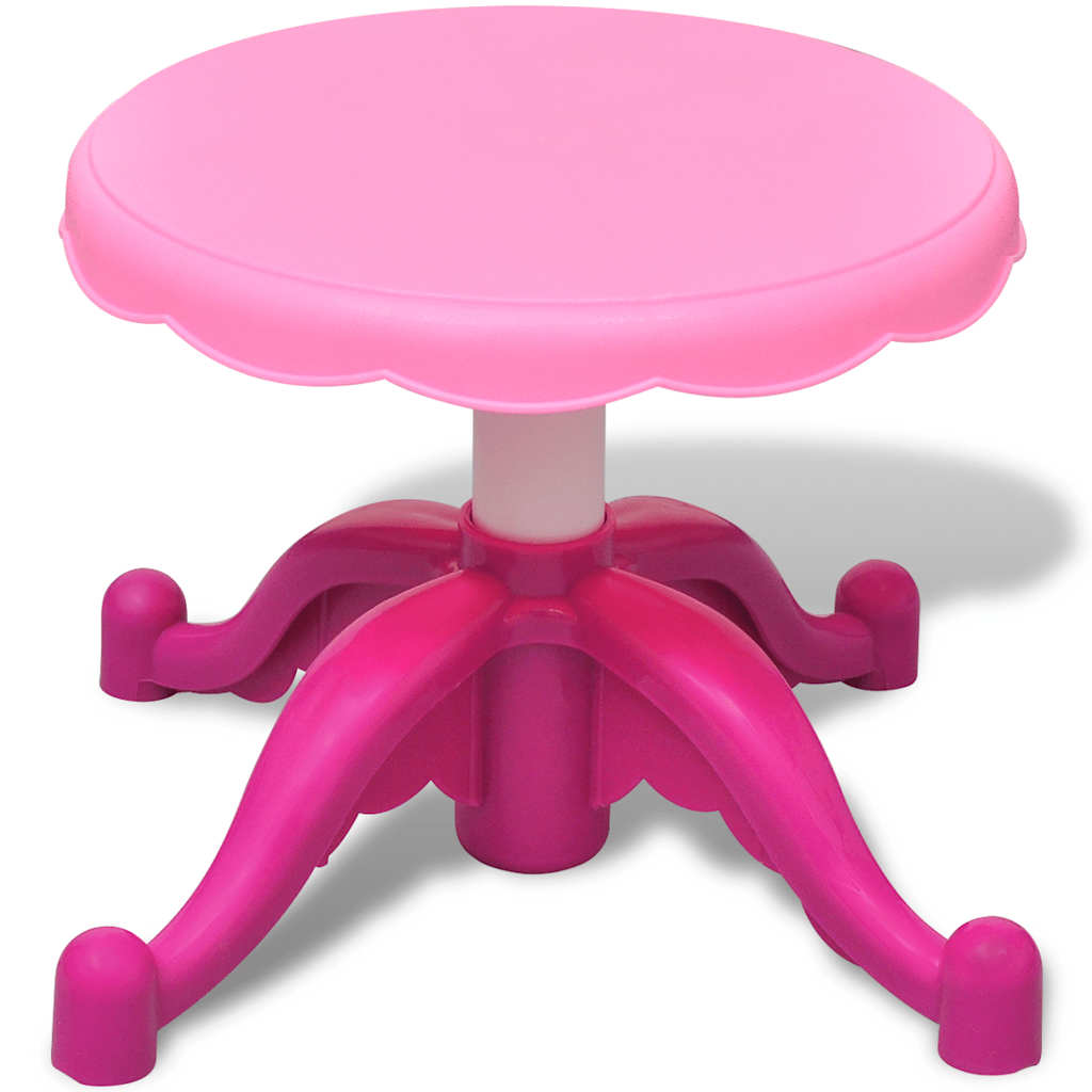 Coiffeuse Jouet 3 Miroirs Pour Enfants Avec Lumière Et Son