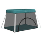 Parc Pour Bébé Avec Matelas Tissu De Lin