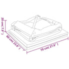 Parc Pour Bébé Avec Matelas Tissu De Lin