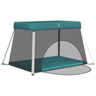 Parc Pour Bébé Avec Matelas Tissu De Lin