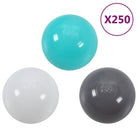 Balles De Jeu 250 Pcs Multicolore