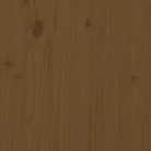 Tables À Sable 2 Pcs Marron Miel Bois De Pin Massif