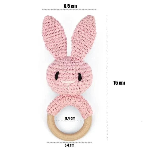 Hochet Montessori bois & crochet