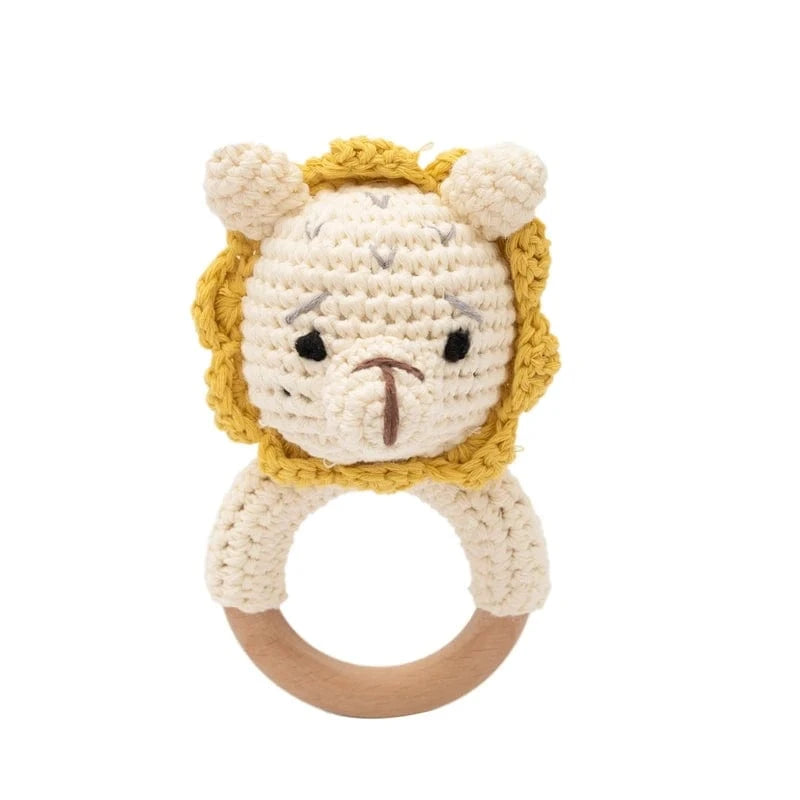 Hochet Montessori bois & crochet