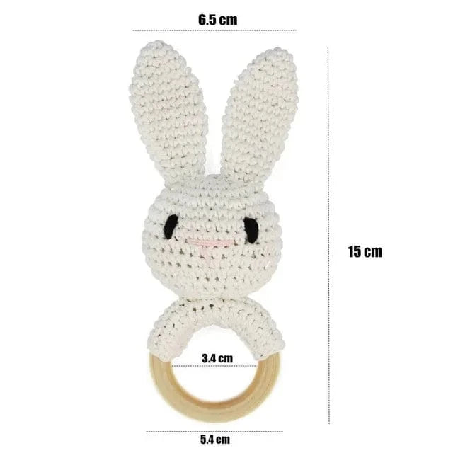 Hochet Montessori bois & crochet