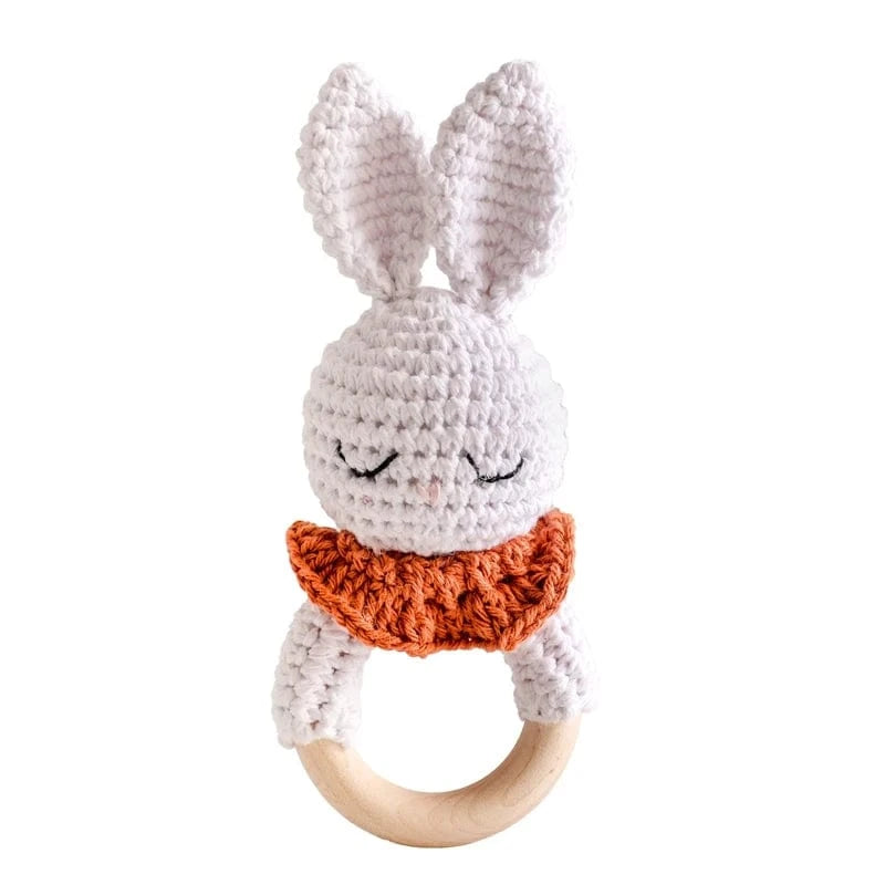 Hochet Montessori bois & crochet
