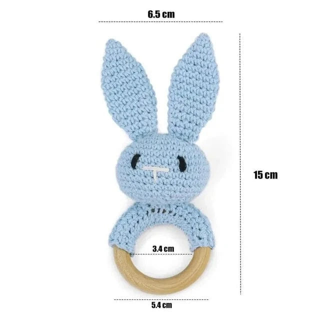 Hochet Montessori bois & crochet