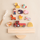 Jeu d’équilibre & enfilage Montessori
