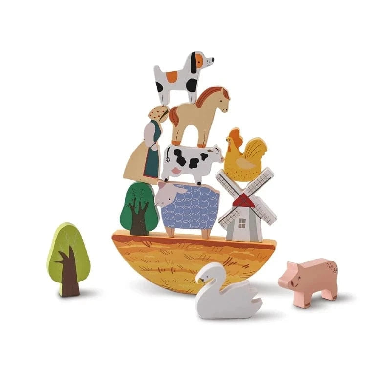 Jeu d’équilibre & enfilage Montessori