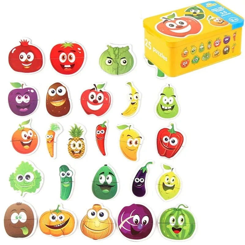 Mini-puzzles en bois