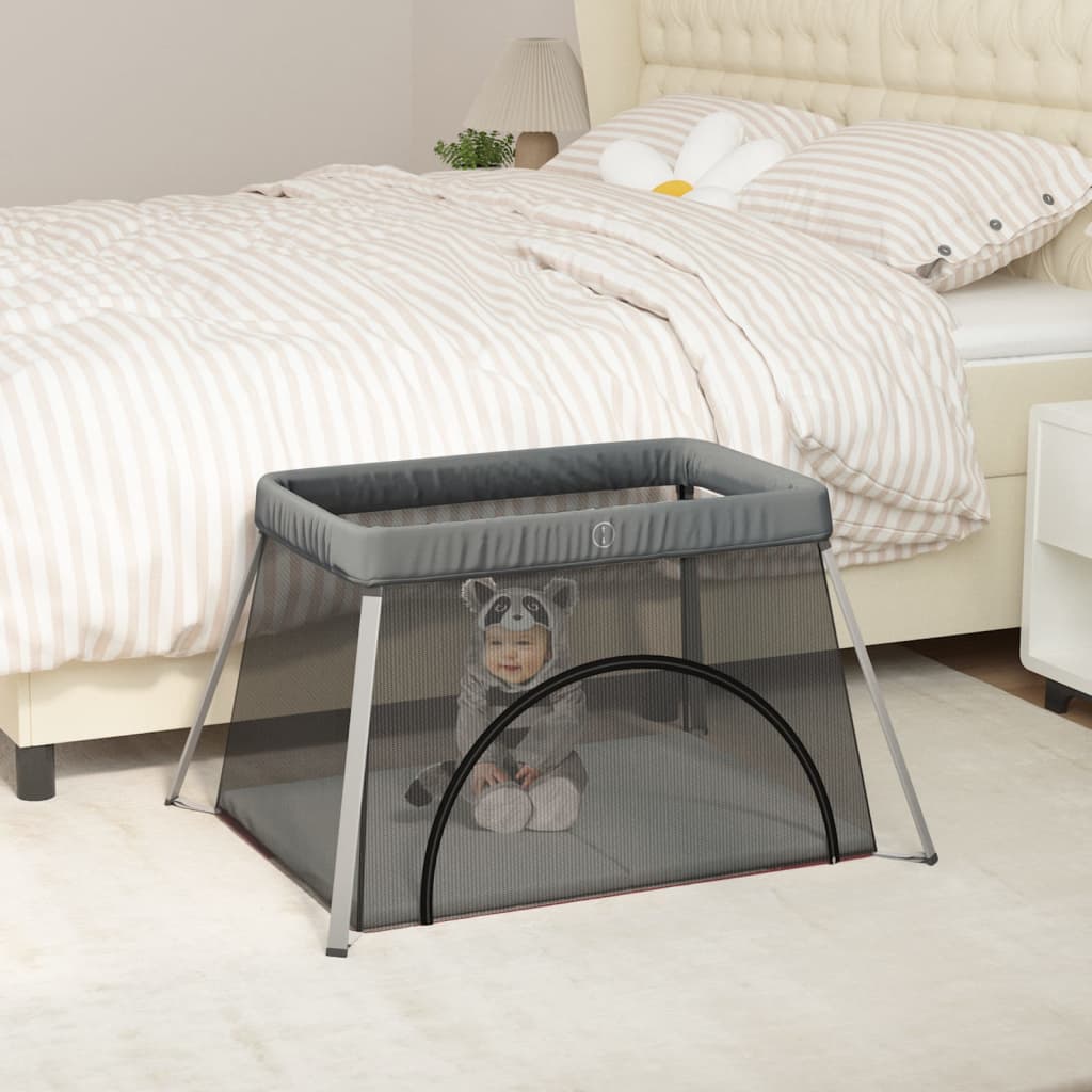 Parc bébé pliable 2-en-1 avec matelas & sac de transport