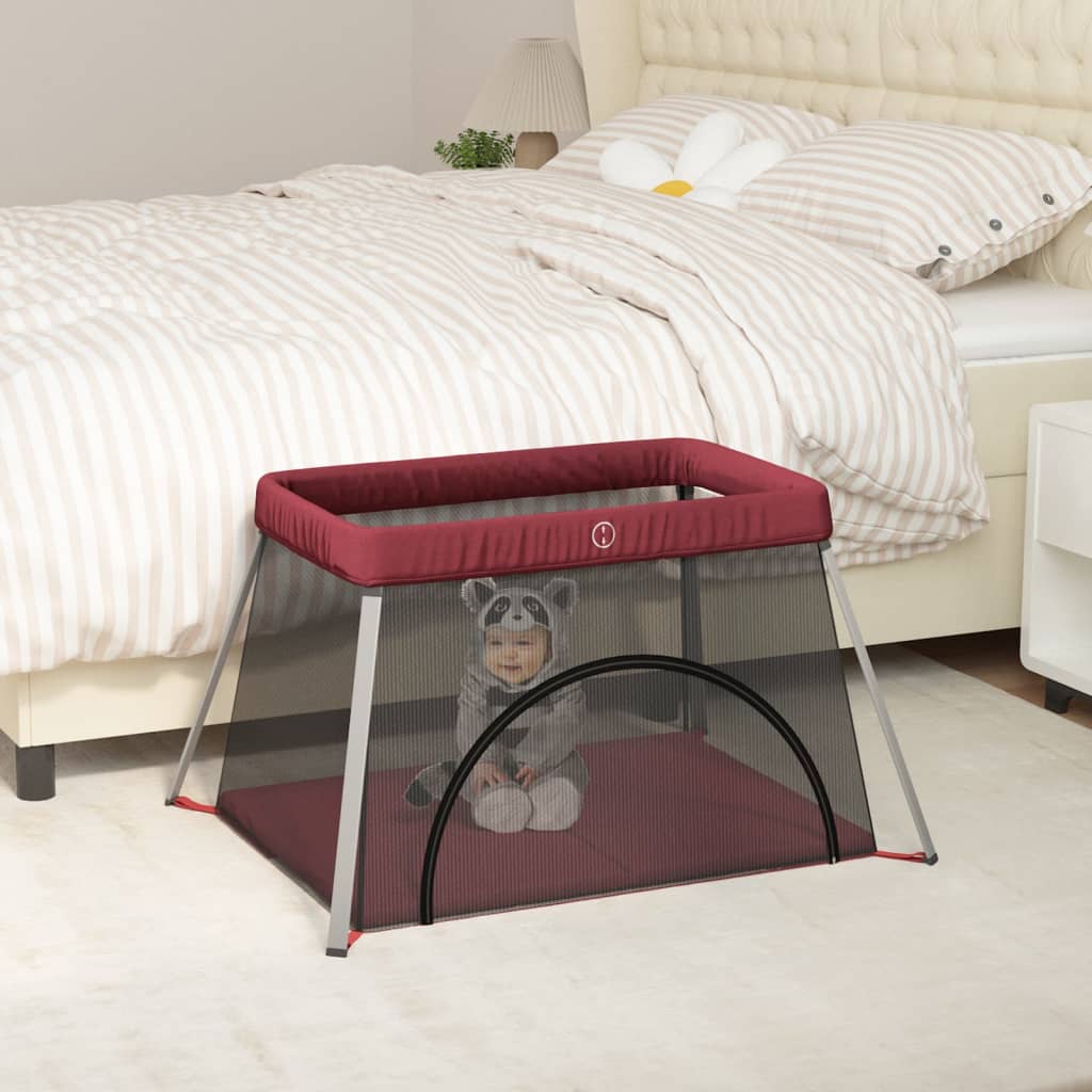 Parc bébé pliable 2-en-1 avec matelas & sac de transport