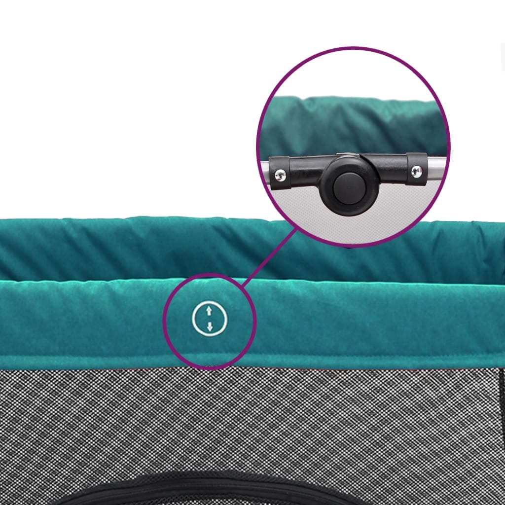 Parc bébé pliable 2-en-1 avec matelas & sac de transport