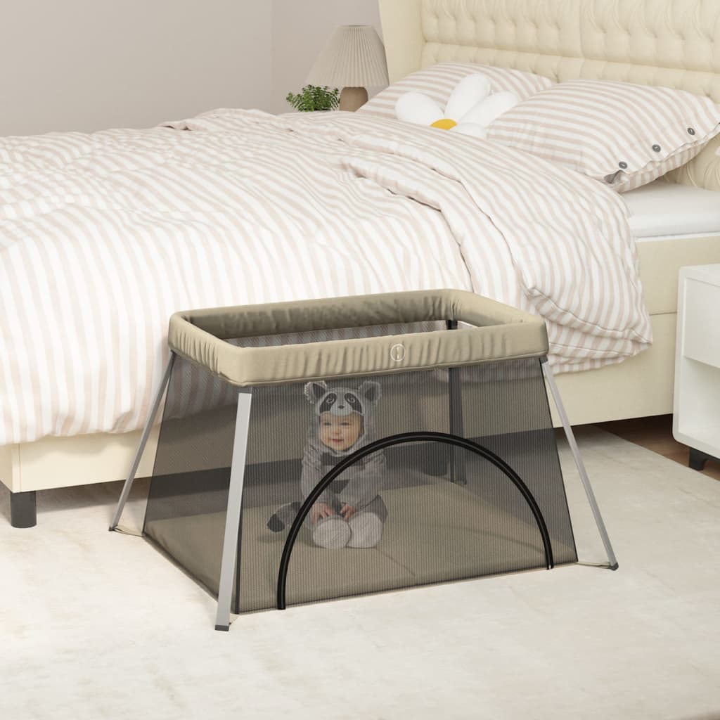 Parc bébé pliable 2-en-1 avec matelas & sac de transport