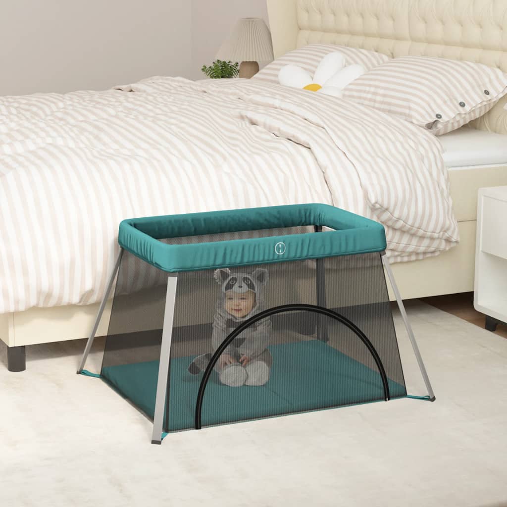 Parc bébé pliable 2-en-1 avec matelas & sac de transport