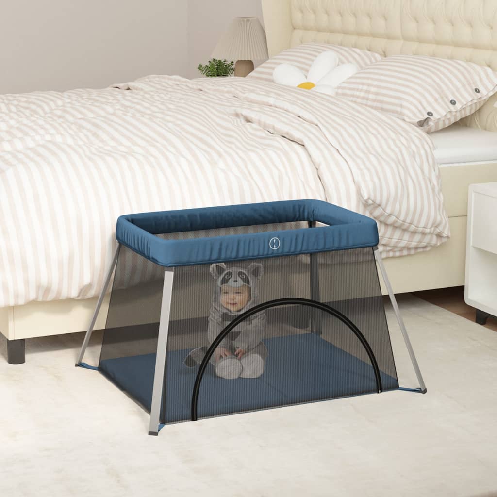 Parc bébé pliable 2-en-1 avec matelas & sac de transport