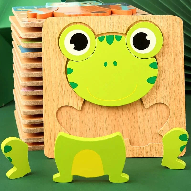 Puzzle bois 3D enfant