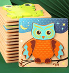 Puzzle bois 3D enfant