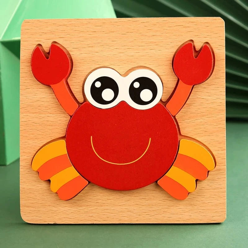Puzzle bois 3D enfant
