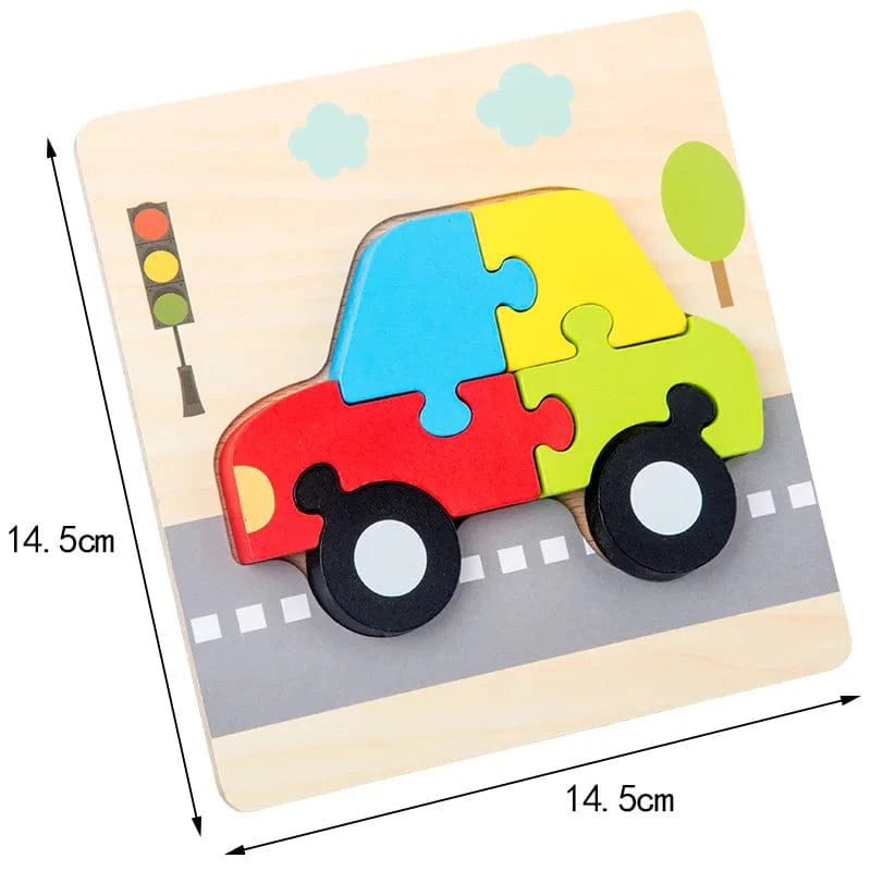 Puzzle bois 3D enfant