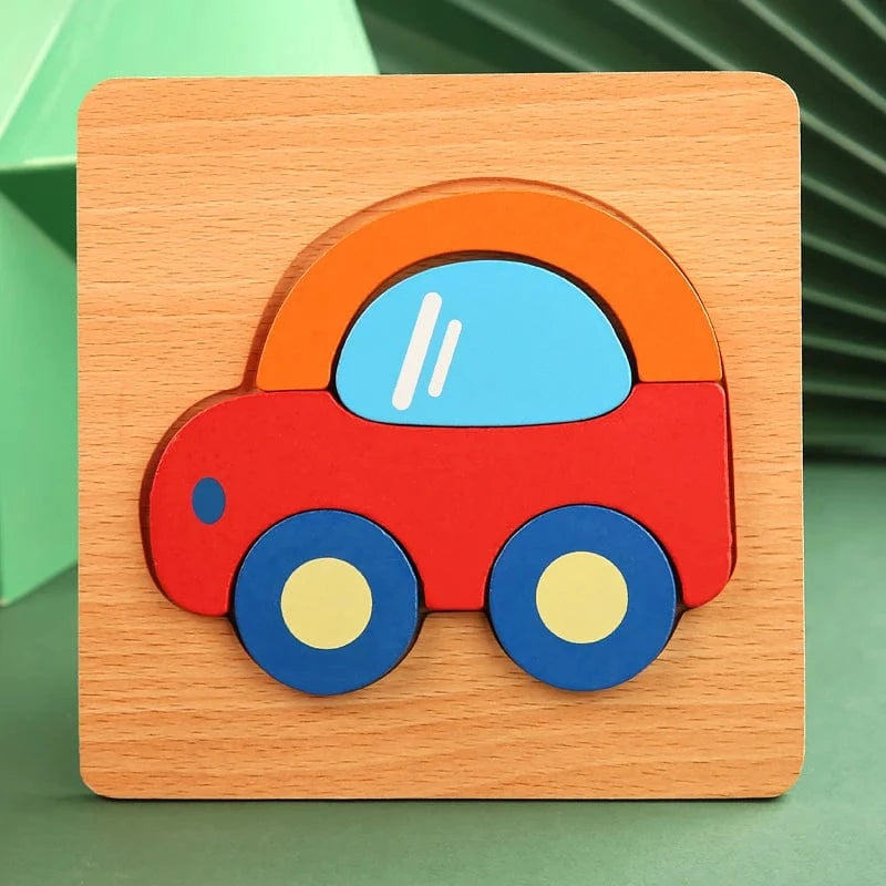 Puzzle bois 3D enfant