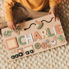 Puzzle prénom en bois personnalisé