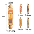 Puzzle rotatif en bois Montessori