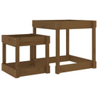 Tables de sable en bois massif – Lot 2 tailles
