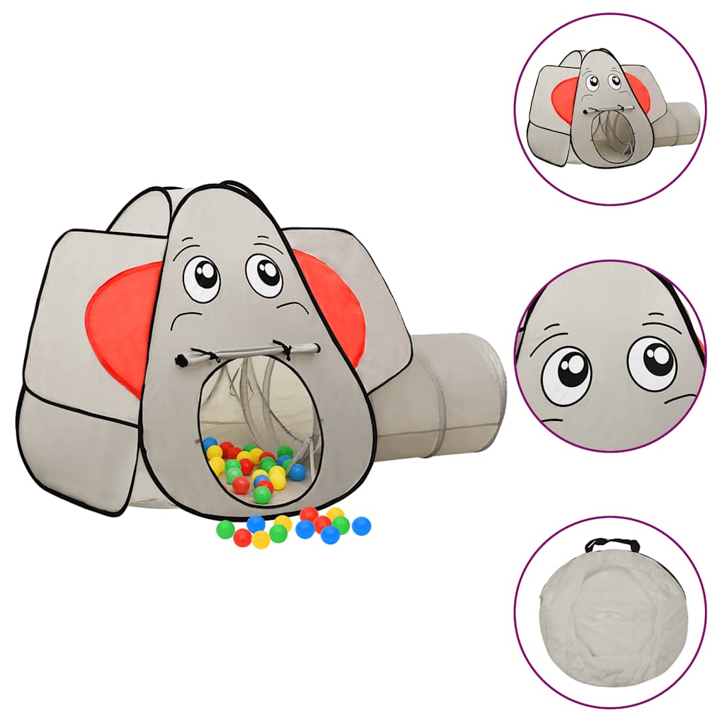 Tente éléphant avec tunnel et sac de transport