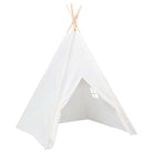 Tipi enfant blanc en tissu peau de pêche