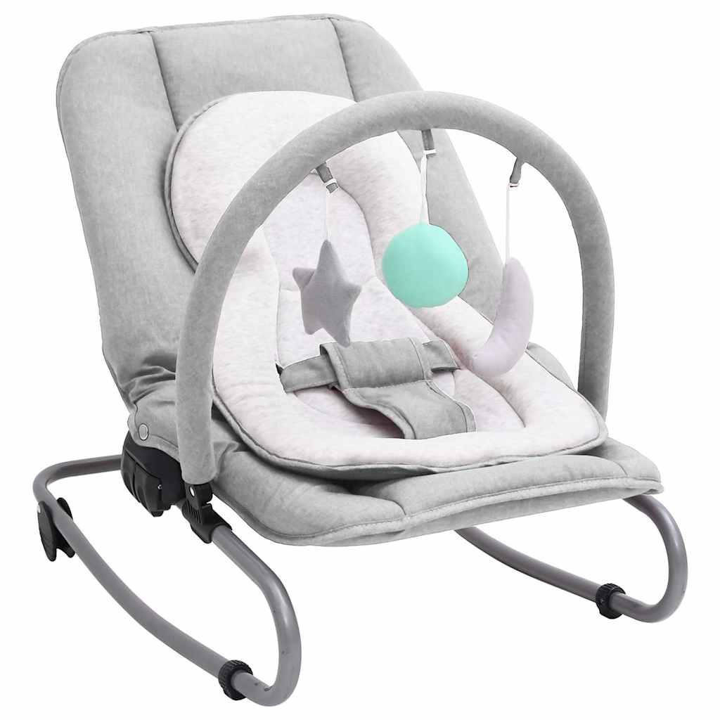 Transat bébé confort réglable avec jouets suspendus