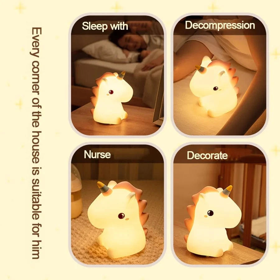 Veilleuse Licorne tactile